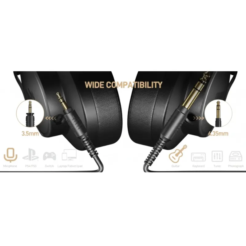 Maono MH700 Studio Monitoring Headphones