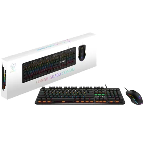 MSI Forge GK300 Keyboard Mouse Combo