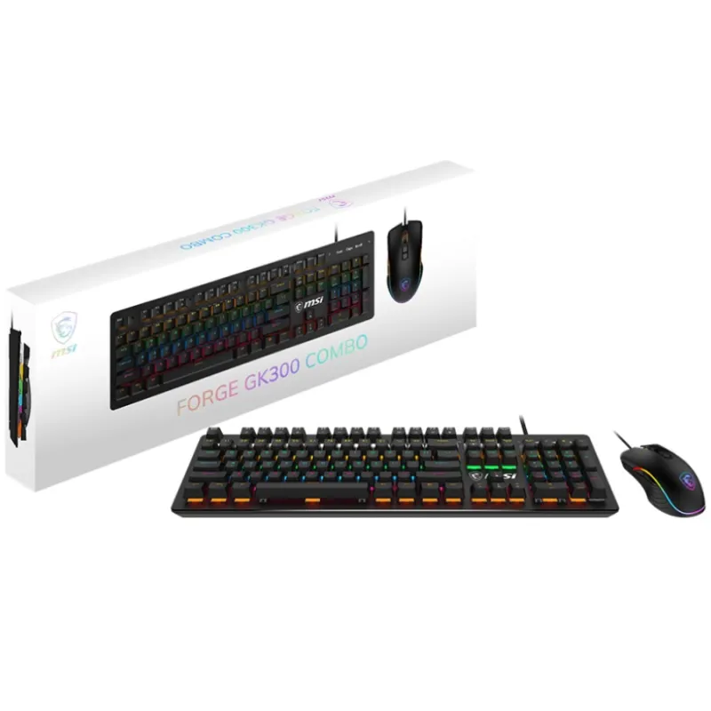 MSI Forge GK300 Keyboard Mouse Combo