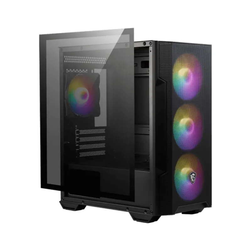 MSI MAG FORGE M100R Micro ATX Tower Gaming Case