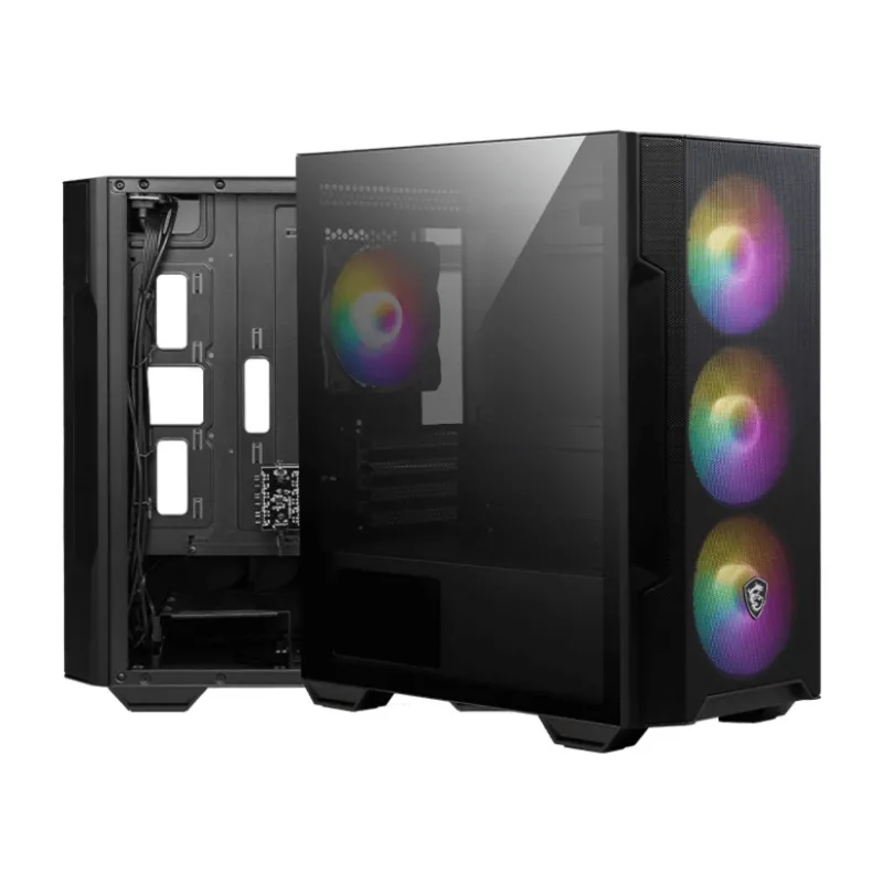 MSI MAG FORGE M100R Micro ATX Tower Gaming Case