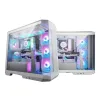 MSI MAG PANO 100R PZ White ARGB ATX Mid Tower Gaming Casing