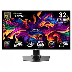 MSI MPG 322URX QD-OLED 31.5" 4K UHD 240Hz Gaming Monitor