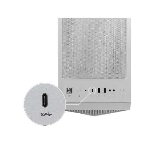 MSI MPG GUNGNIR 110R WHITE Mid-Tower Gaming Case