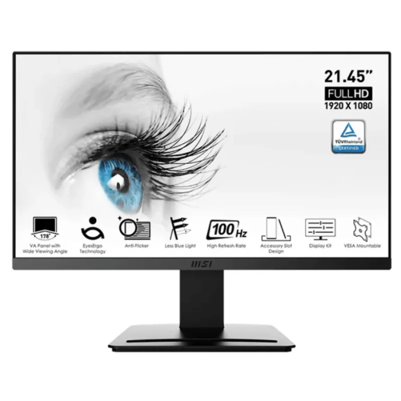 MSI PRO DP180 13th Gen Core i5 8GB RAM 512GB SSD Desktop PC With Monitor