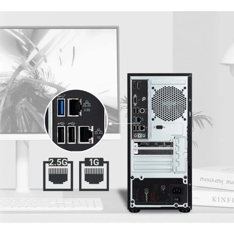MSI PRO DP180 13th Gen Core i5 8GB RAM 512GB SSD Desktop PC With Monitor