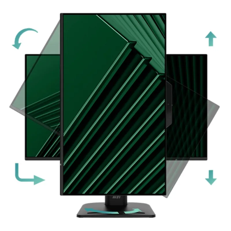 MSI PRO MP272PMG 27" 120Hz FHD Business Monitor With Built in Webcam