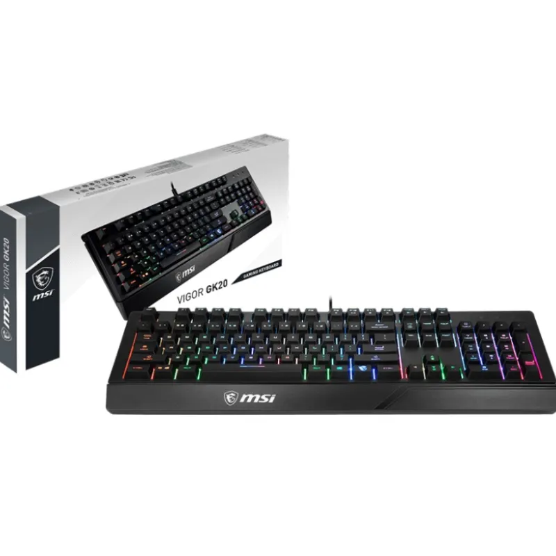 MSI VIGOR GK20 Wired Gaming Keyboard
