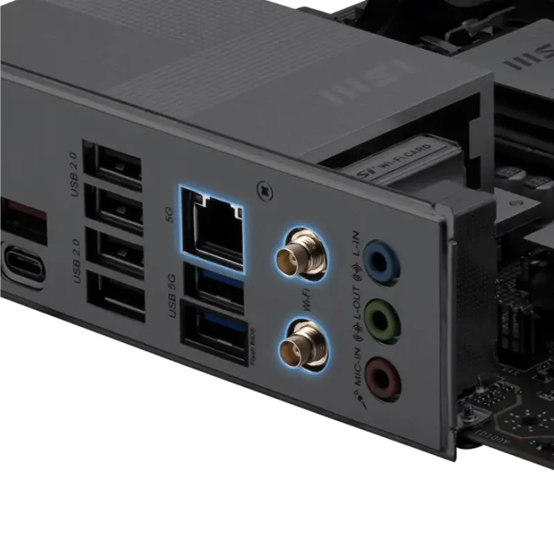 MSI PRO B850M-P WIFI AM5 mATX Motherboard