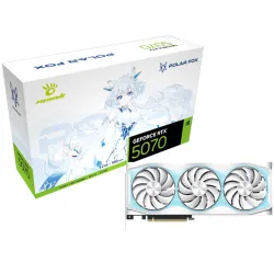 Manli Polar Fox V2 GeForce RTX 5070 OC 12GB GDDR7 Graphics Card
