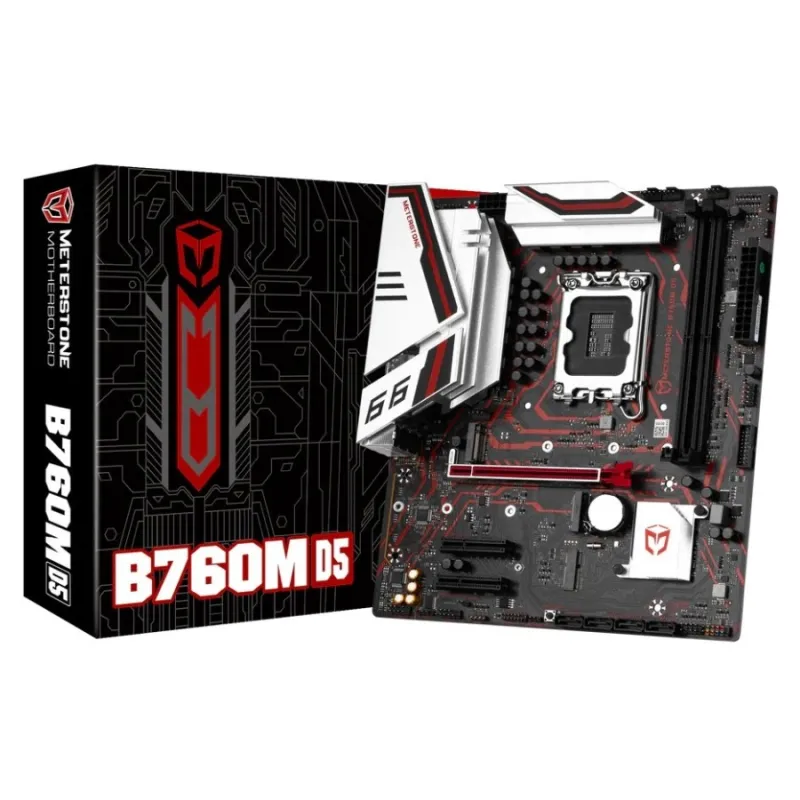 Maxsun MS-Meterstone B760M D5P DDR5 Micro ATX Motherboard