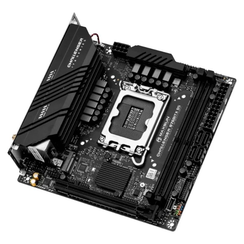 Maxsun Challenger B760ITX WiFi 6 DDR5 Mini-ITX Gaming Motherboard