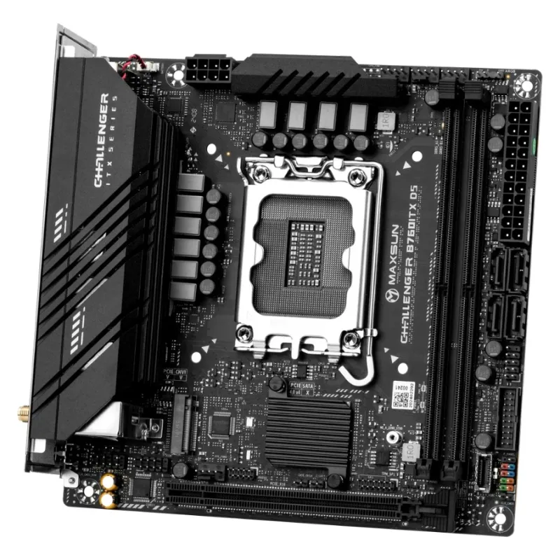 Maxsun Challenger B760ITX WiFi 6 DDR5 Mini-ITX Gaming Motherboard