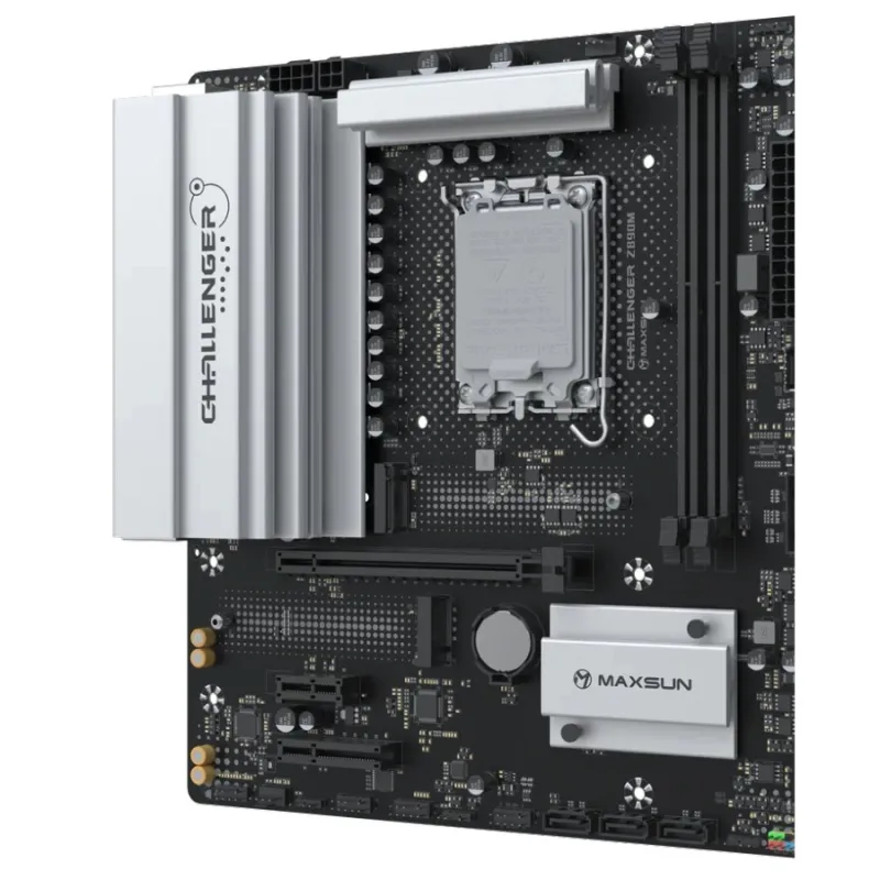 Maxsun Challenger Z890M Wi-Fi-6 DDR5 Intel Core Ultra LGA1851 Socket Motherboard