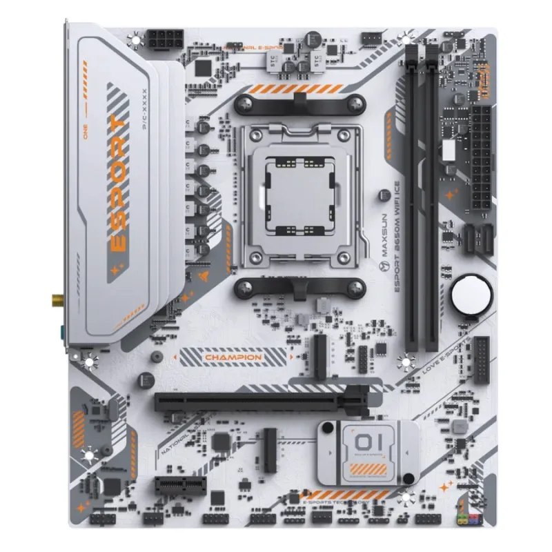 MAXSUN eSport B650M WIFI6 ICE AM5 DDR5 AMD B650 m-ATX Motherboard