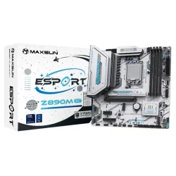 MAXSUN eSport Z890M WIFI ICE DDR5 Intel Z890 M-ATX Motherboard