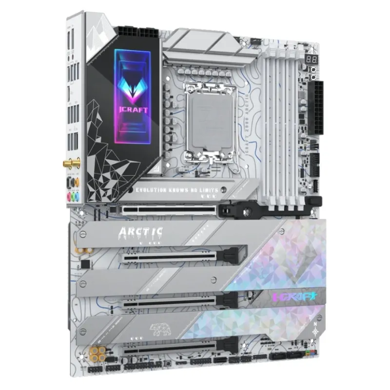 Maxsun iCraft Z890 Arctic Wi-Fi 7 DDR5 ATX Motherboard
