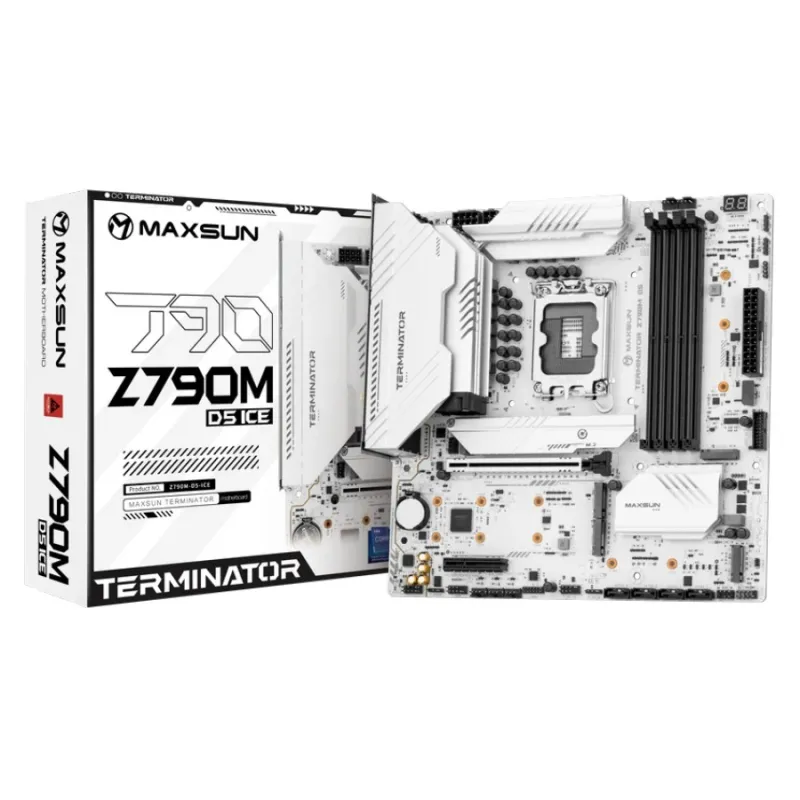 Maxsun MS-Terminator Z790M ICE WIFI DDR5 LGA1700 Motherboard