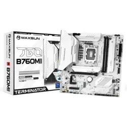 Maxsun Terminator B760M GKD5 ICE DDR5 2.5G ATX Gaming Motherboard
