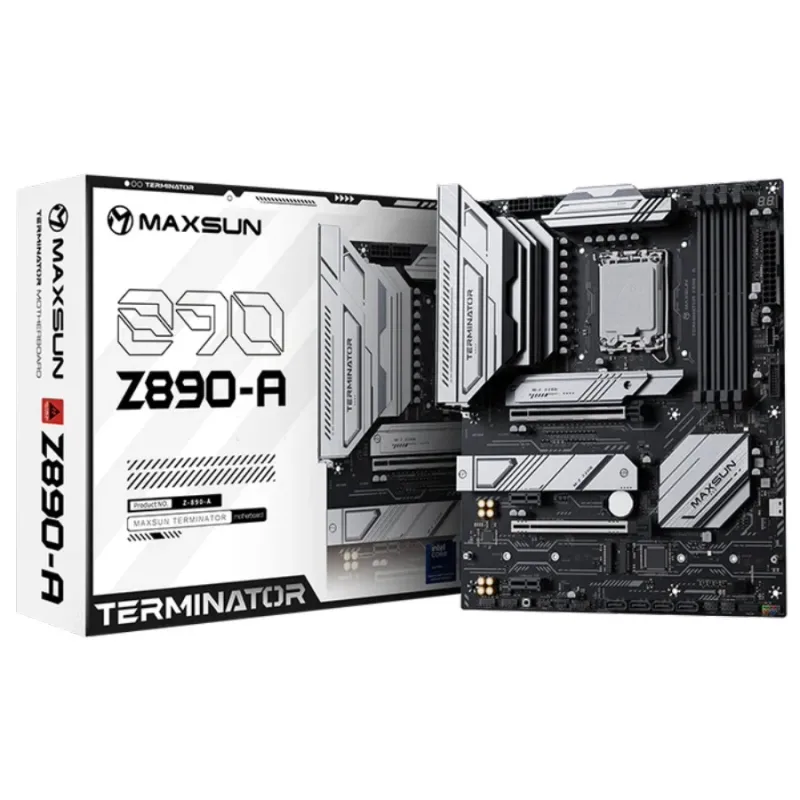 Maxsun Terminator Z890-A DDR5 Intel Z890 Core Ultra ATX Motherboard