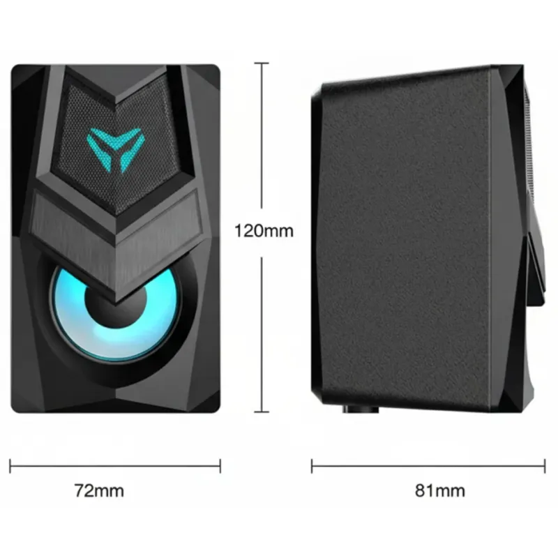 Micropack GS-02 Rainbow Wired Gaming Speaker