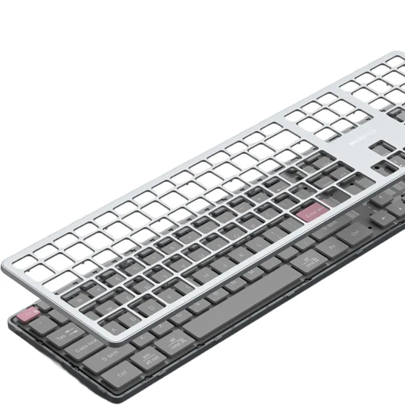 Micropack K-310W (Dual Mode) Grey Slim Keyboard
