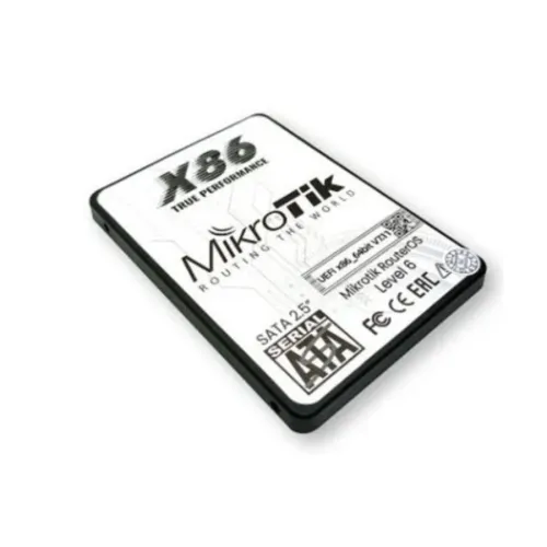 MikroTik 2.5in SATA 32GB SSD Level 6 License