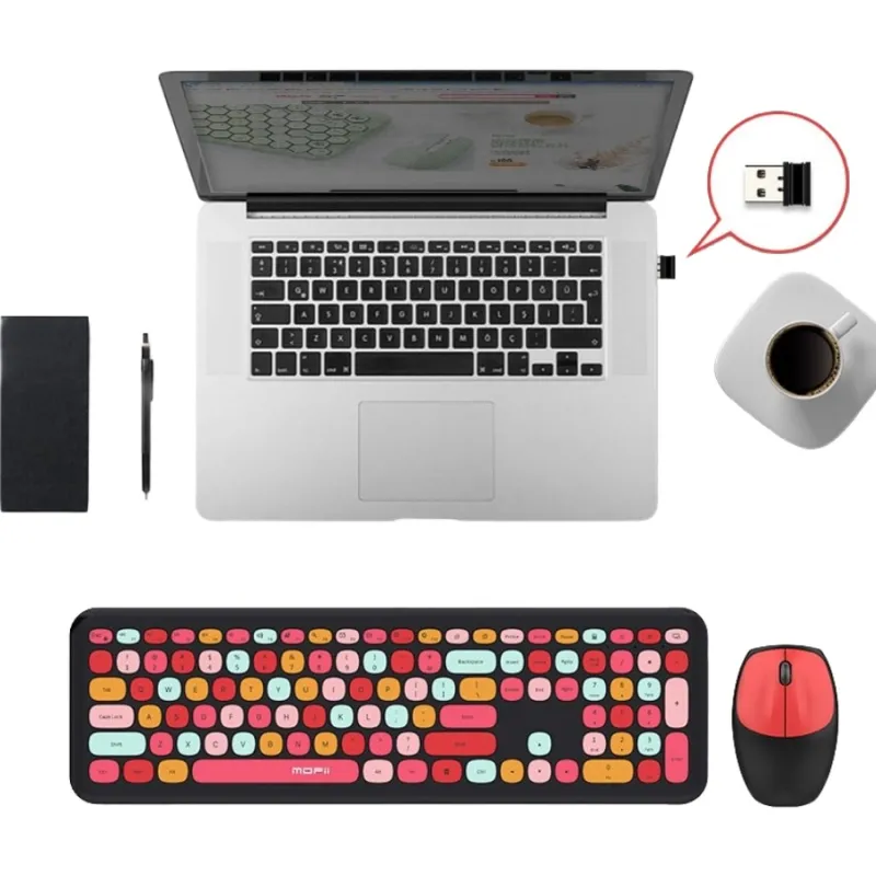 Mofii 666 Wireless Keyboard Mouse Combo
