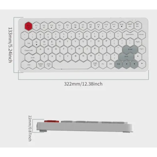 Mofii Geezer Phoenix Dual Mode Wireless Keyboard