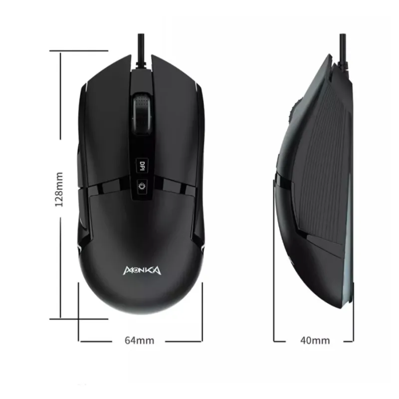 MONKA G10 Wired Gaming Mouse