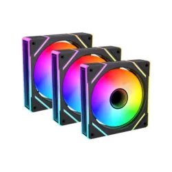 OVO CC2-D01 5X-ARGB INFINITY Fan ICE Cool Button Control Gaming Case