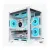OVO F919-W Sea View 5 ARGB Infinity Fan Micro ATX Casing