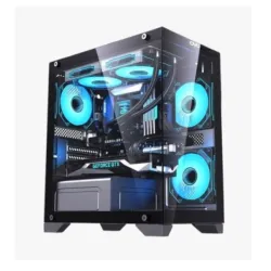 OVO T2B ICE COOL 5 ARGB Infinity Micro ATX Casing