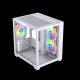 Maxcool Inferno MC5 Micro ATX Gaming Computer Case (White)