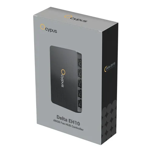 Ocypus DELTA EH10 PRO ARGB Controller up to 10 fan PWM