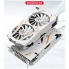PELADN RX 5500 XT 8G GDDR6 Dual Fan White Gaming Graphics Card
