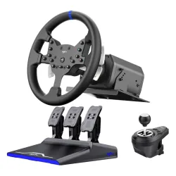 PXN V99 Racing Wheel Steering With Hall Magnetic Induction Pedal