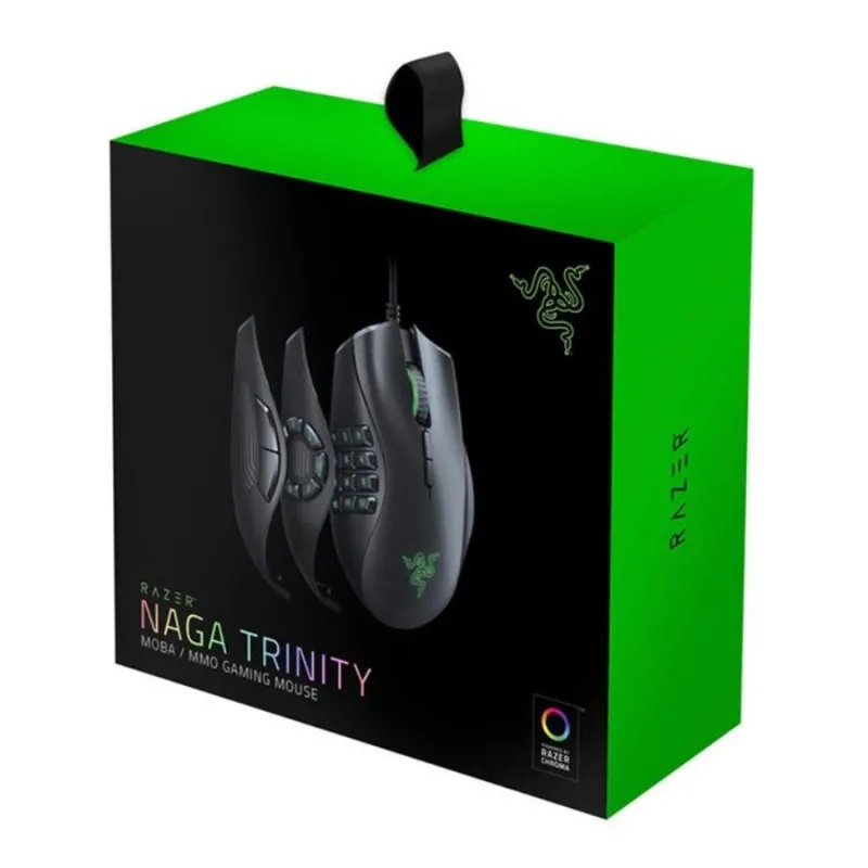 Razer Naga Trinity - Multi-color Wired MMO Gaming Mouse (Global)