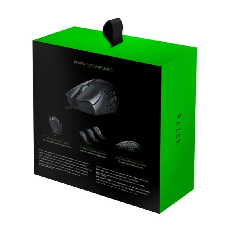 Razer Naga Trinity - Multi-color Wired MMO Gaming Mouse (Global)