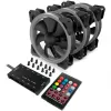 Redragon GC-F009 RGB Casing Cooler Fan Triple Pack with Remote
