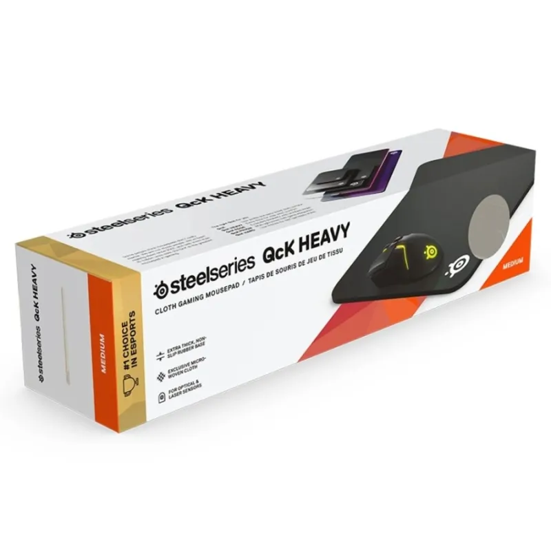 SteelSeries QcK Heavy Anti Slip Rubber Gaming Mouse Pad