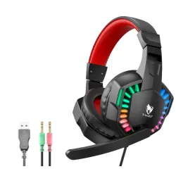 T-WOLF H120 RGB Wired Gaming Headphones