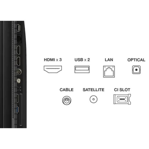 TCL 43P7K 43" 4K UHD QLED Smart Google TV
