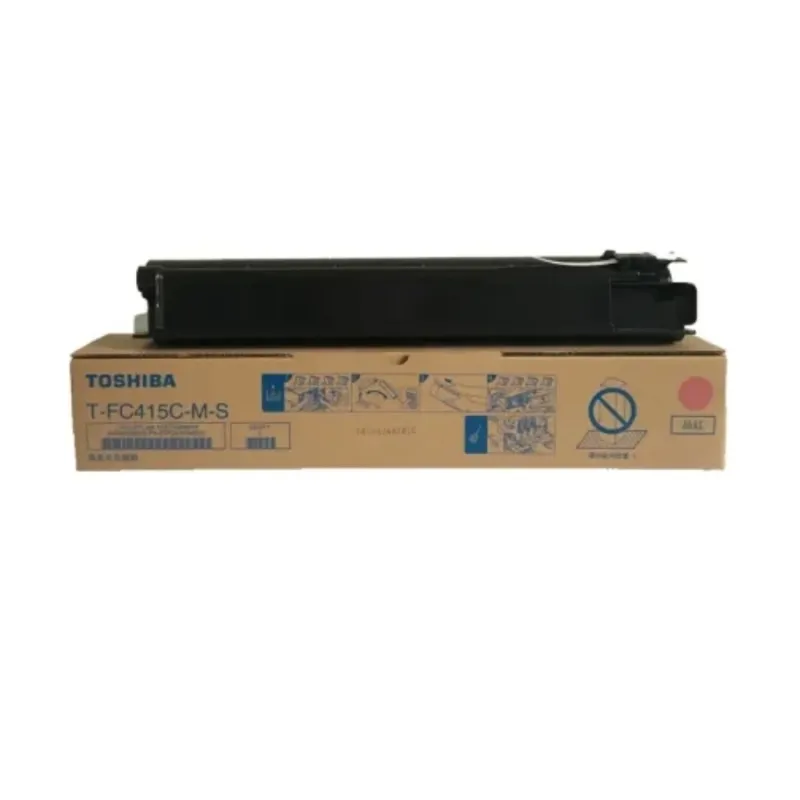 Toshiba T-FC415C-M Magenta Original Toner (Bundle With Full Set)