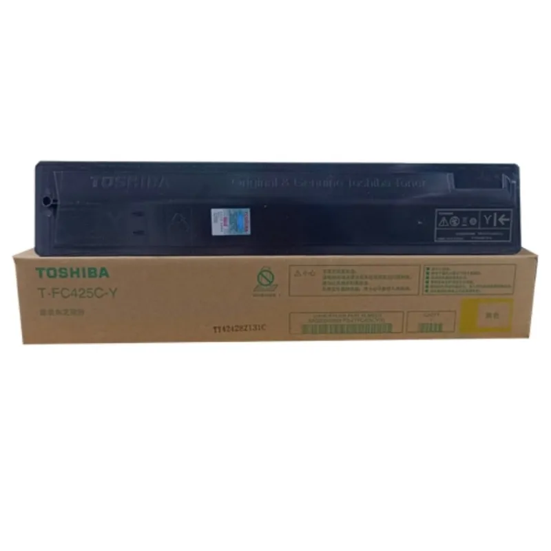 Toshiba T-FC425C-Y Yellow Original Toner (Bundle With Full Set)