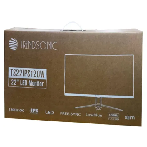 TRENDSONIC TS22IPS120B 22" 120Hz IPS FHD LED Monitor