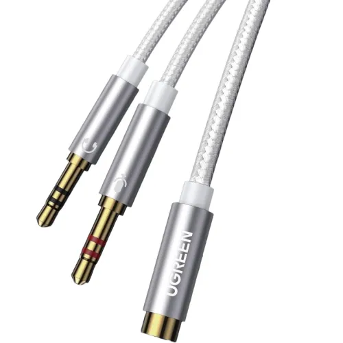 UGREEN AV140 3.5mm Female To Dual 3.5mm Male Audio Splitter Cable
