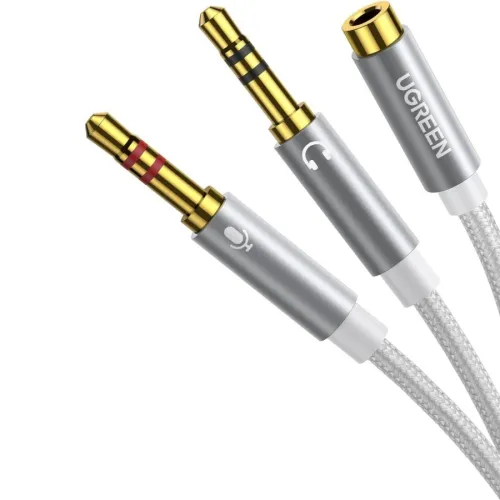 UGREEN AV140 3.5mm Female To Dual 3.5mm Male Audio Splitter Cable