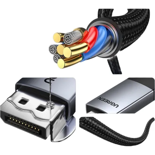 Ugreen DP119 3 Meter 4K DisplayPort To HDMI Cable