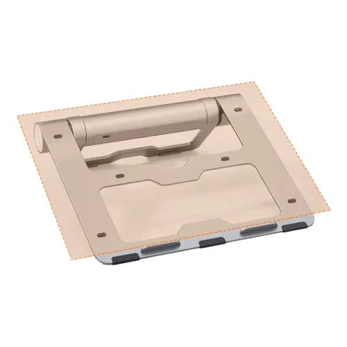 Vyvylabs Wisdom Series VHW06-GY Laptop Stand 6-in-1 Multifunctional HUB Docking Station